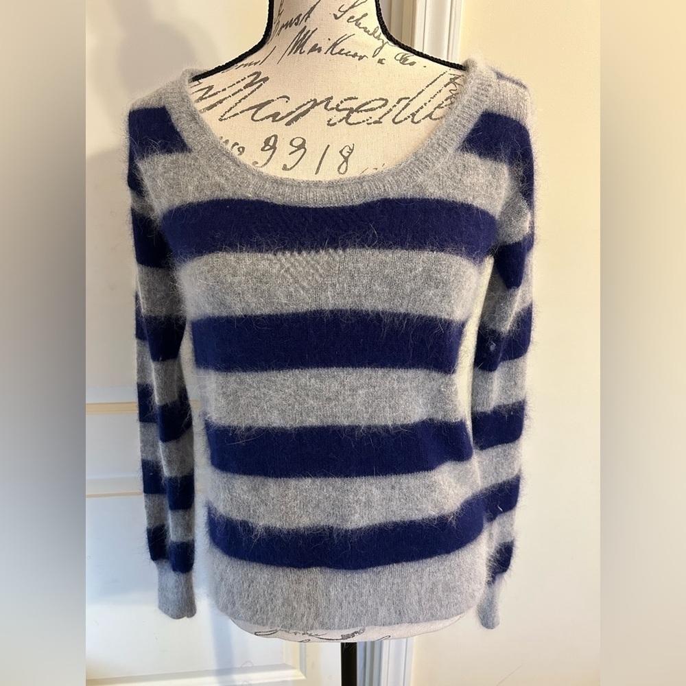 MODA International wool, rabbit hair blend sweater